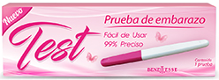 TEST PRUEBA DE EMBARAZO